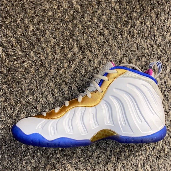 Gold blue and fuchsia Nike authentic - Picture 7 of 12